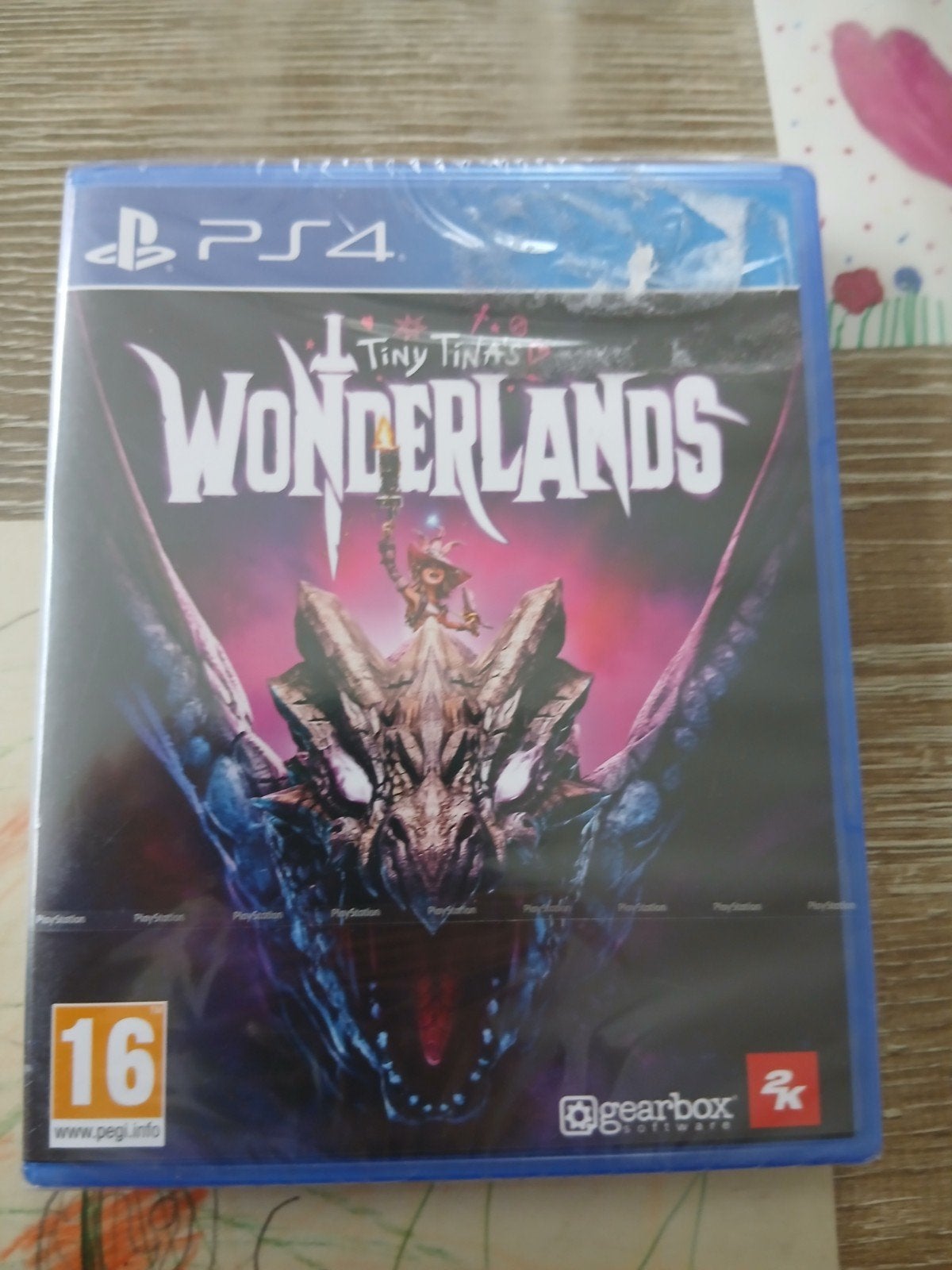 PlayStation4-spellen Nieuw spel Tiny Tina's Wonderlands, Vanaf 16 jaar, Ophalen, Avontuur en Actie, 2 spelers