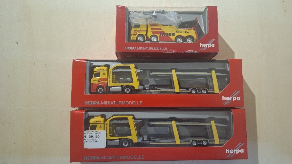 Herpa transport/depannage, Hobby & Loisirs créatifs, Voitures miniatures | 1:87, Enlèvement ou Envoi, Neuf, Bus ou Camion, Herpa