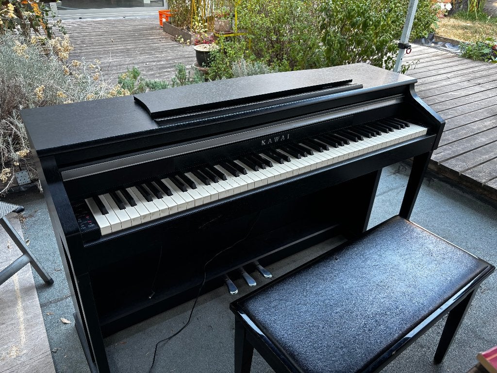 Piano Kawai CA15, Muziek en Instrumenten, Ophalen, Zwart, Digitaal, Zo goed als nieuw