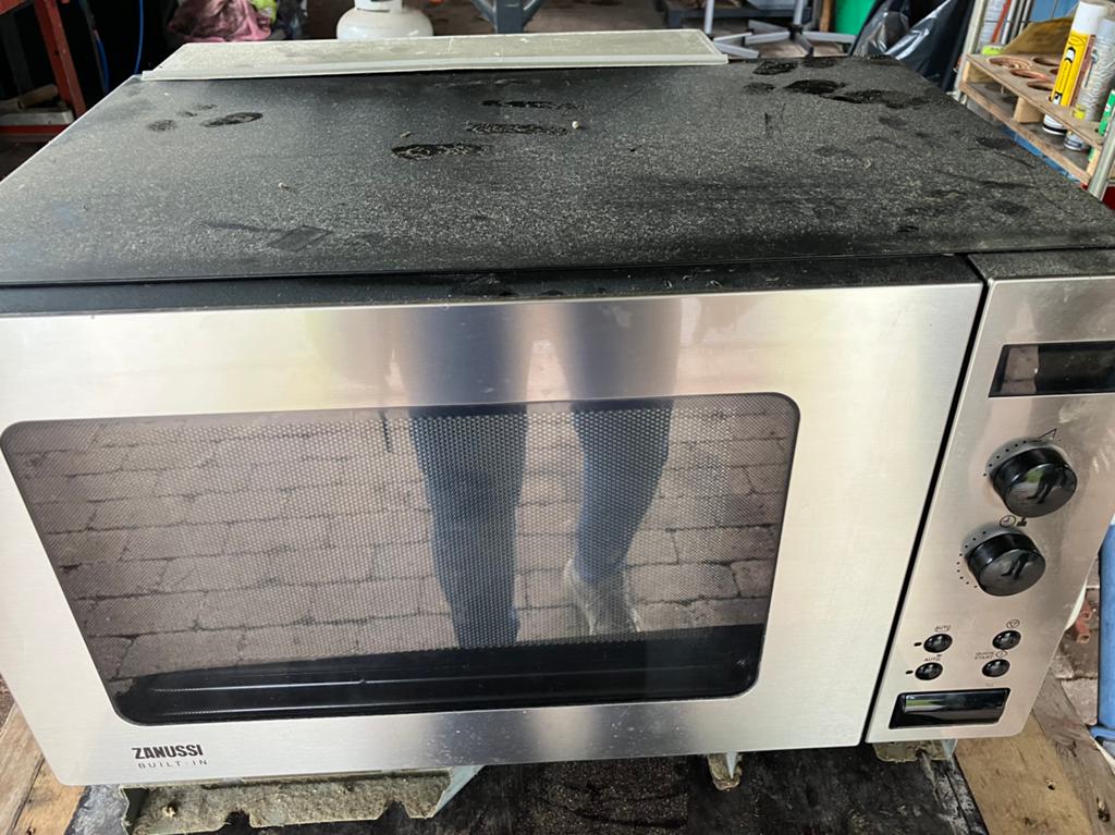 microgolf oven, Ophalen, Oven