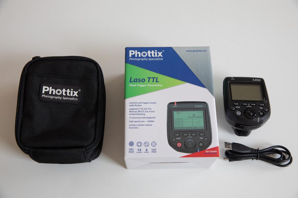 PHOTTIX LASO TTL trigger for canon flitsers, Ophalen, Canon