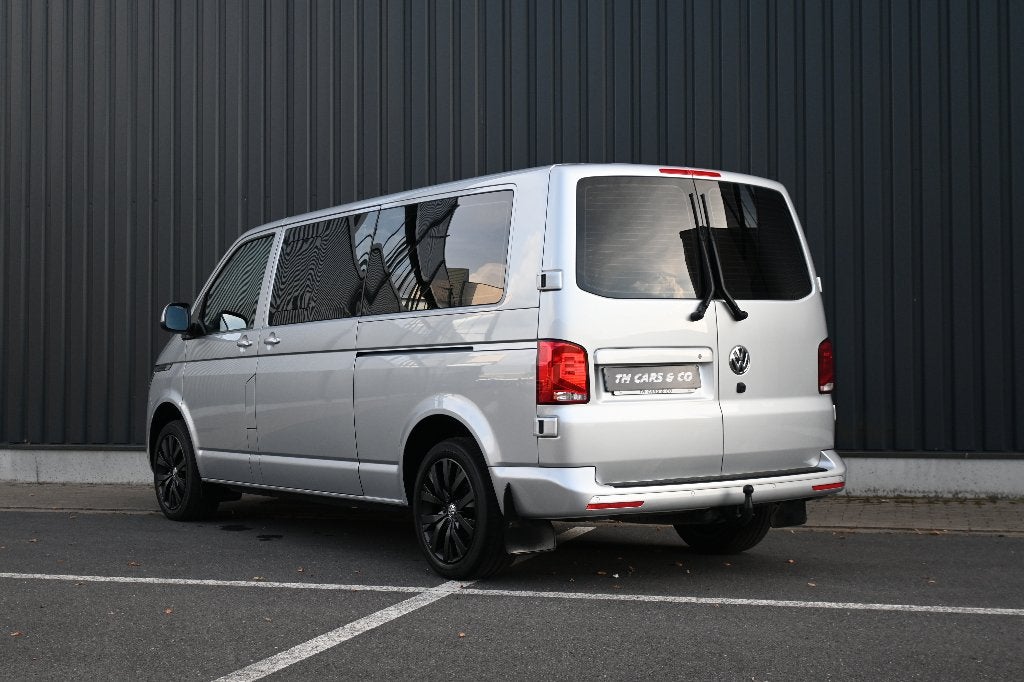 Vw Transporter T6.1 DSG, LED, Cam, 6-zit, 2x ele schuifd tre, Autos, Volkswagen, Argent ou Gris, 6 portes, Entreprise, 2500 kg