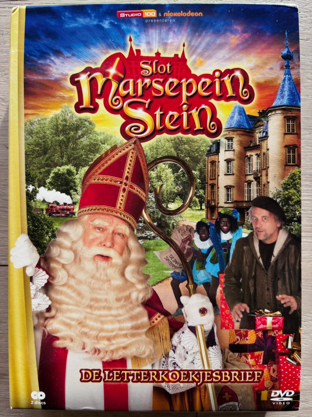 Slot Marsepeinstein DVD’s: De letterkoekjesbrief, CD & DVD, Enlèvement ou Envoi, Tous les âges, Comme neuf, Néerlandais