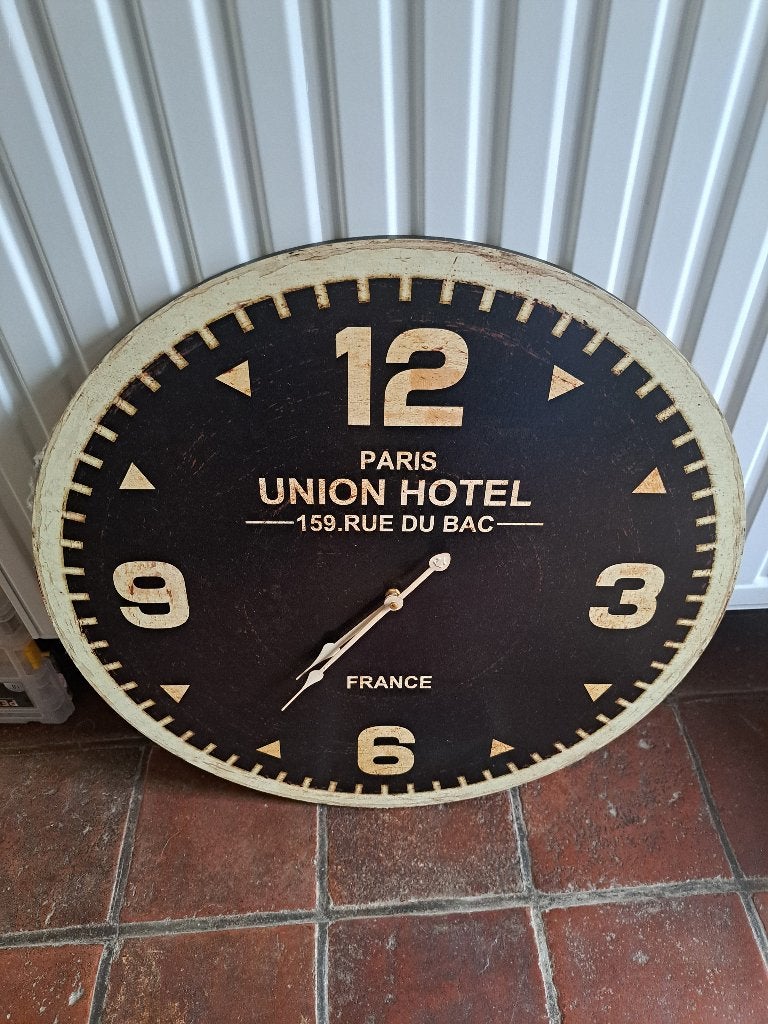 Wandklok, Ophalen, Zo goed als nieuw, Analoog, Wandklok