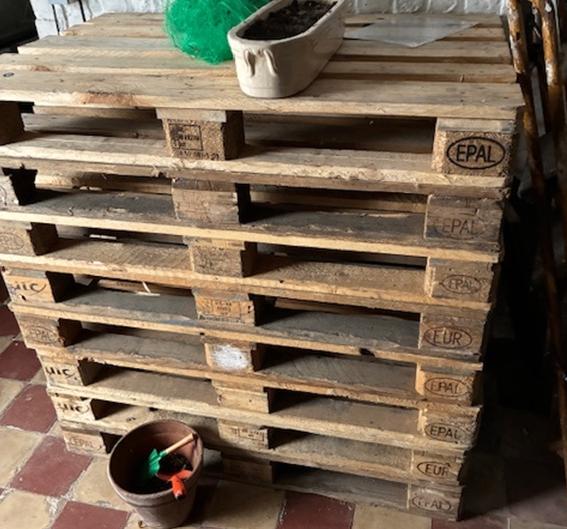 Palettes à donner, Bricolage & Construction, Planchers ou planches, Enlèvement, Utilisé, Bois