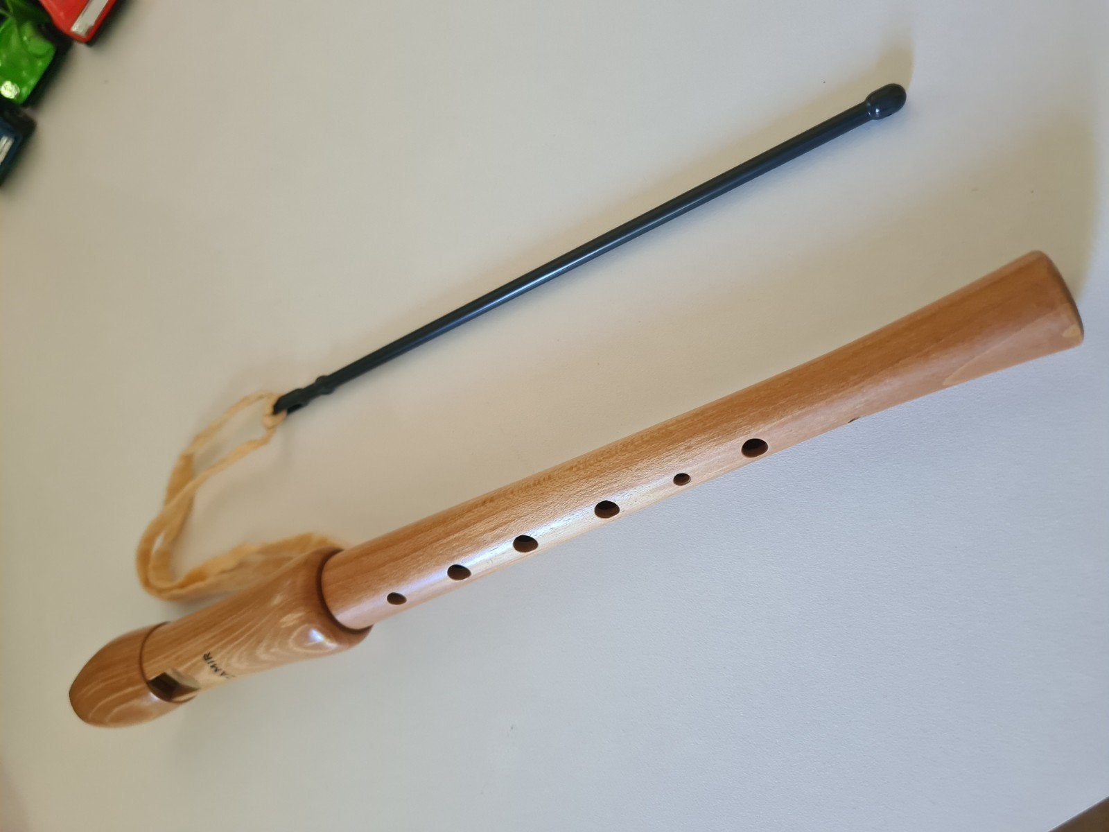 Blokfluit met reiniger, Muziek en Instrumenten, Ophalen of Verzenden