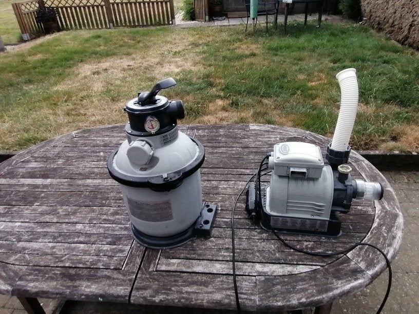 zandfilterpomp, Tuin en Terras, Zwembad-toebehoren, Ophalen, Gebruikt, Zwembadpomp