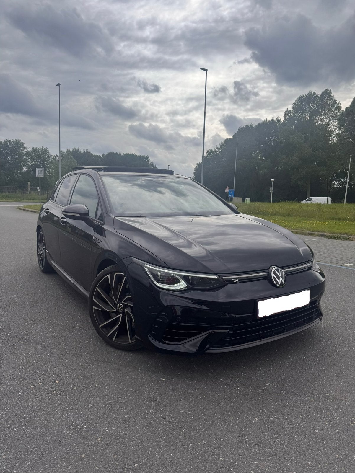 Volkswagen Golf 8R | Pano | Akra | HeadUp | 320 PK, Auto's, Volkswagen, Automaat, Golf, Particulier, Head-up Display
