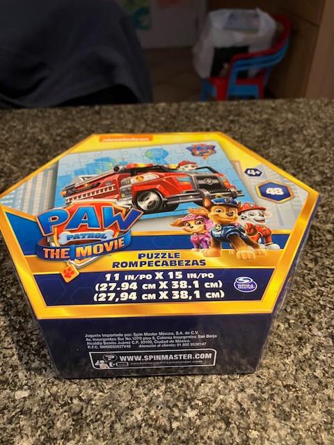 Puzzel Paw Patrol  the Movie (48 stuks) - NIEUW, Ophalen, 10 tot 50 stukjes, Nieuw, 4 tot 6 jaar
