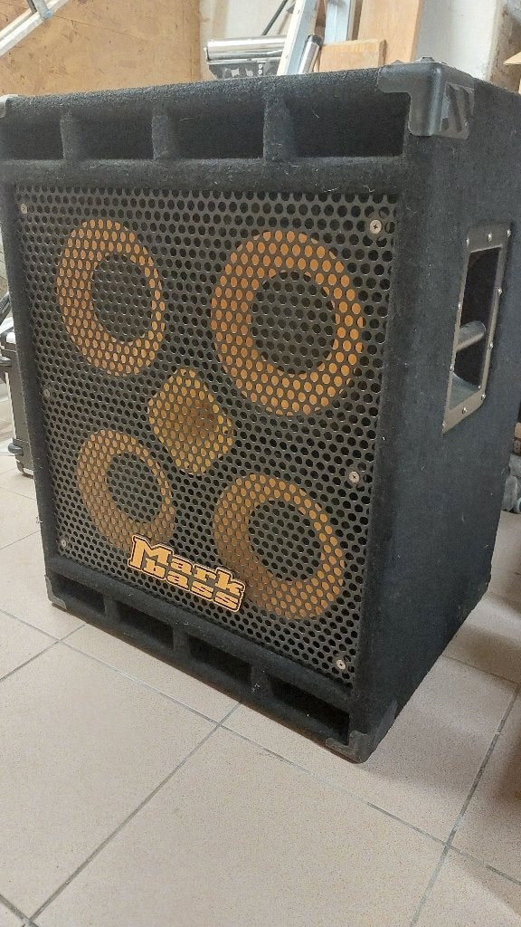 Markbass STD 104 HF 800W 8Ohm, Ophalen, Zo goed als nieuw, Basgitaar, 100 watt of meer