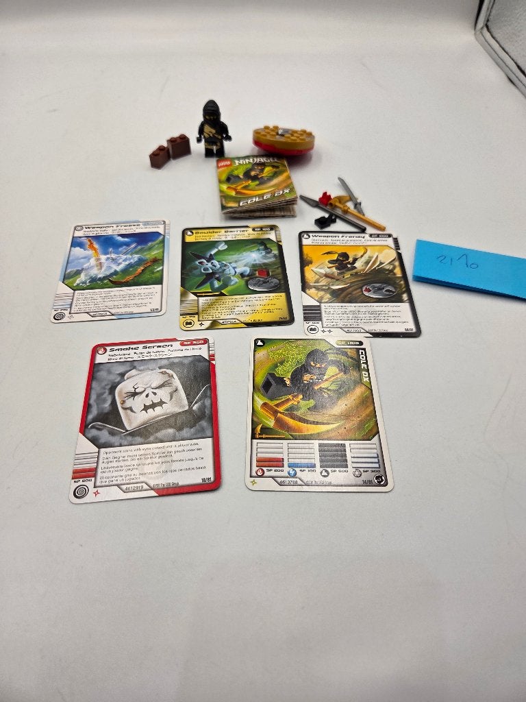 Lego Ninjago 2170 Cole DX blister pack, Compleet, Lego, Ophalen of Verzenden, Zo goed als nieuw