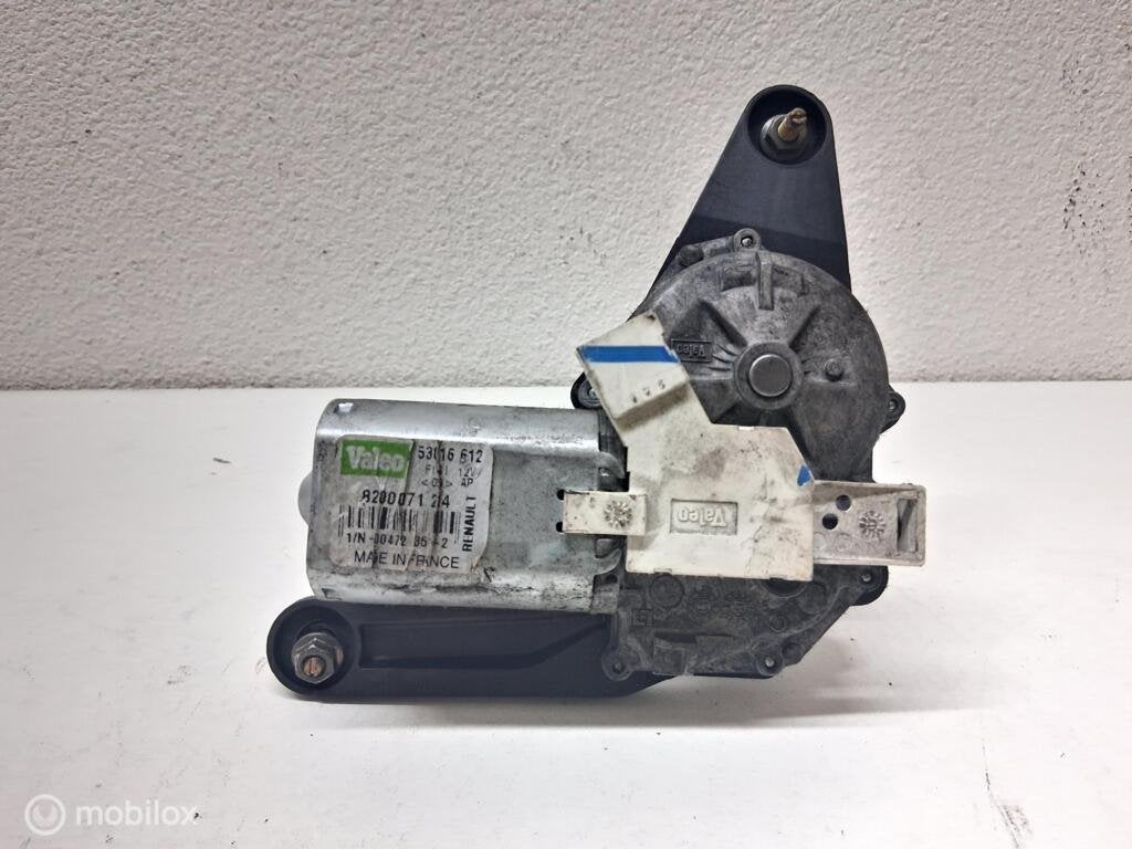 Ruitenwissermotor achter Renault Clio II ('98-'08) 53016612, Enlèvement ou Envoi, Renault, Utilisé, Renault