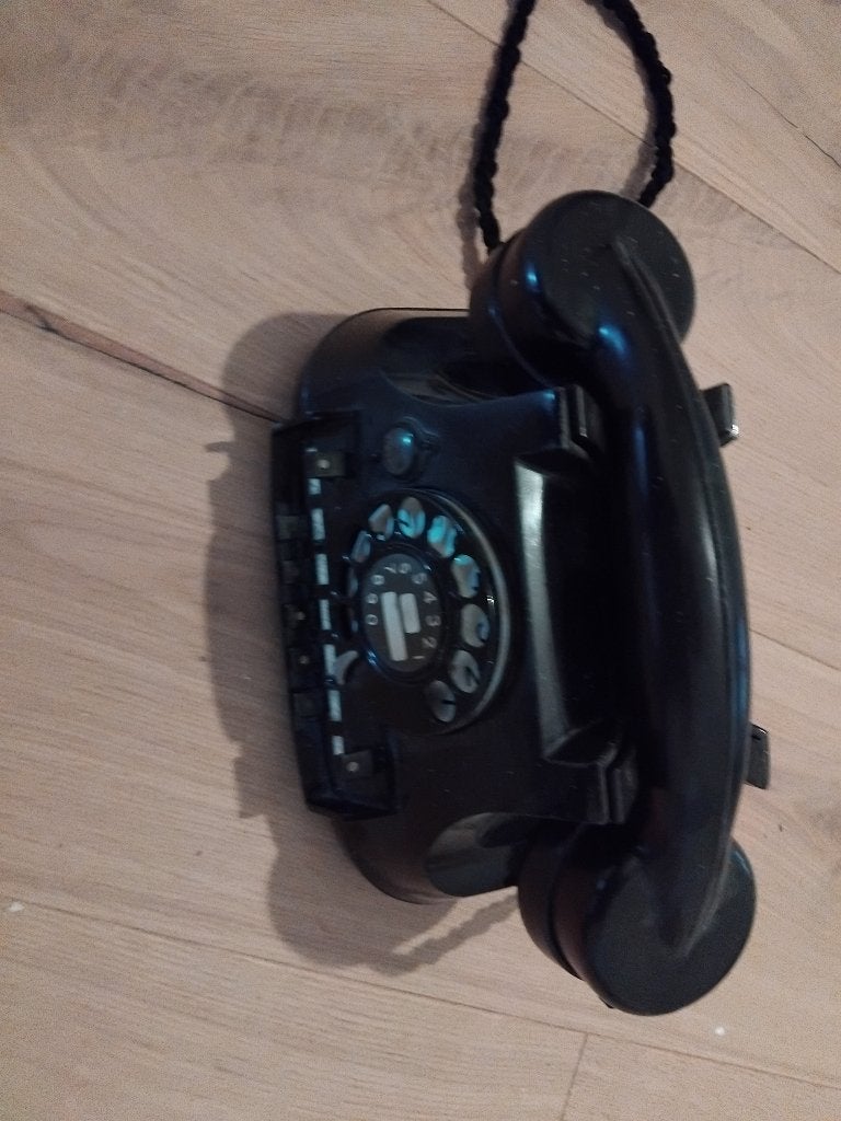 Vintage bakeliet telefoon, Antiek en Kunst, Curiosa en Brocante, Ophalen