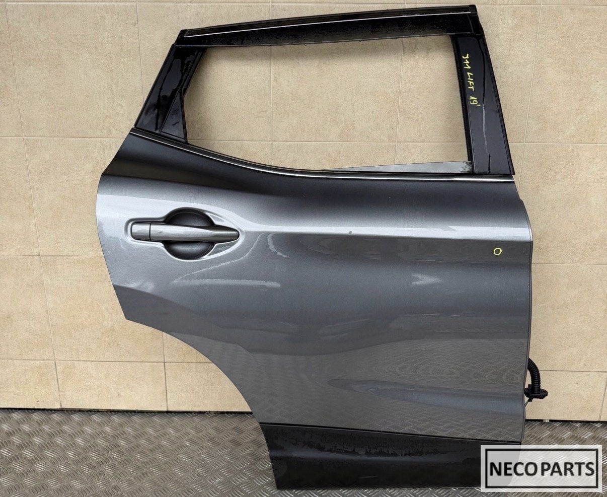 NISSAN QASHQAI II J11 FACELIFT PORTIER DEUR ACHTER RECHTS, Arrière, -, Haillon arrière, Utilisé
