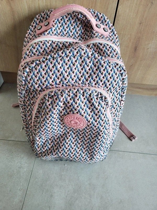 Boekentas Kipling roze, Enlèvement, Utilisé, Rose, Sac à dos