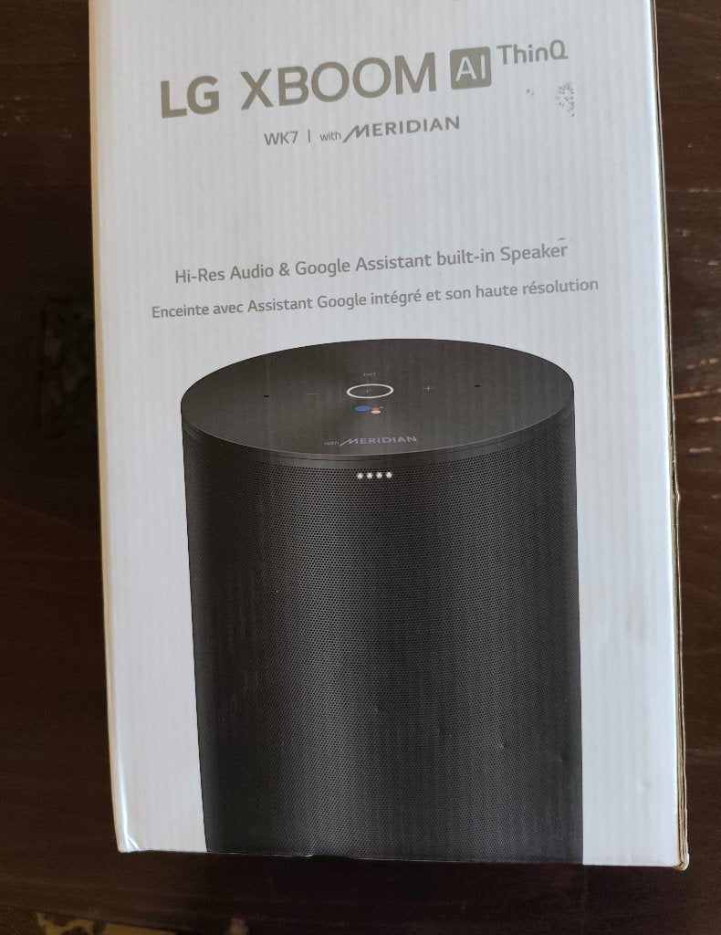 Enceinte LG XBOOM AI ThinQ, Neuf, Moins de 60 watts, Enlèvement, Haut-parleur central