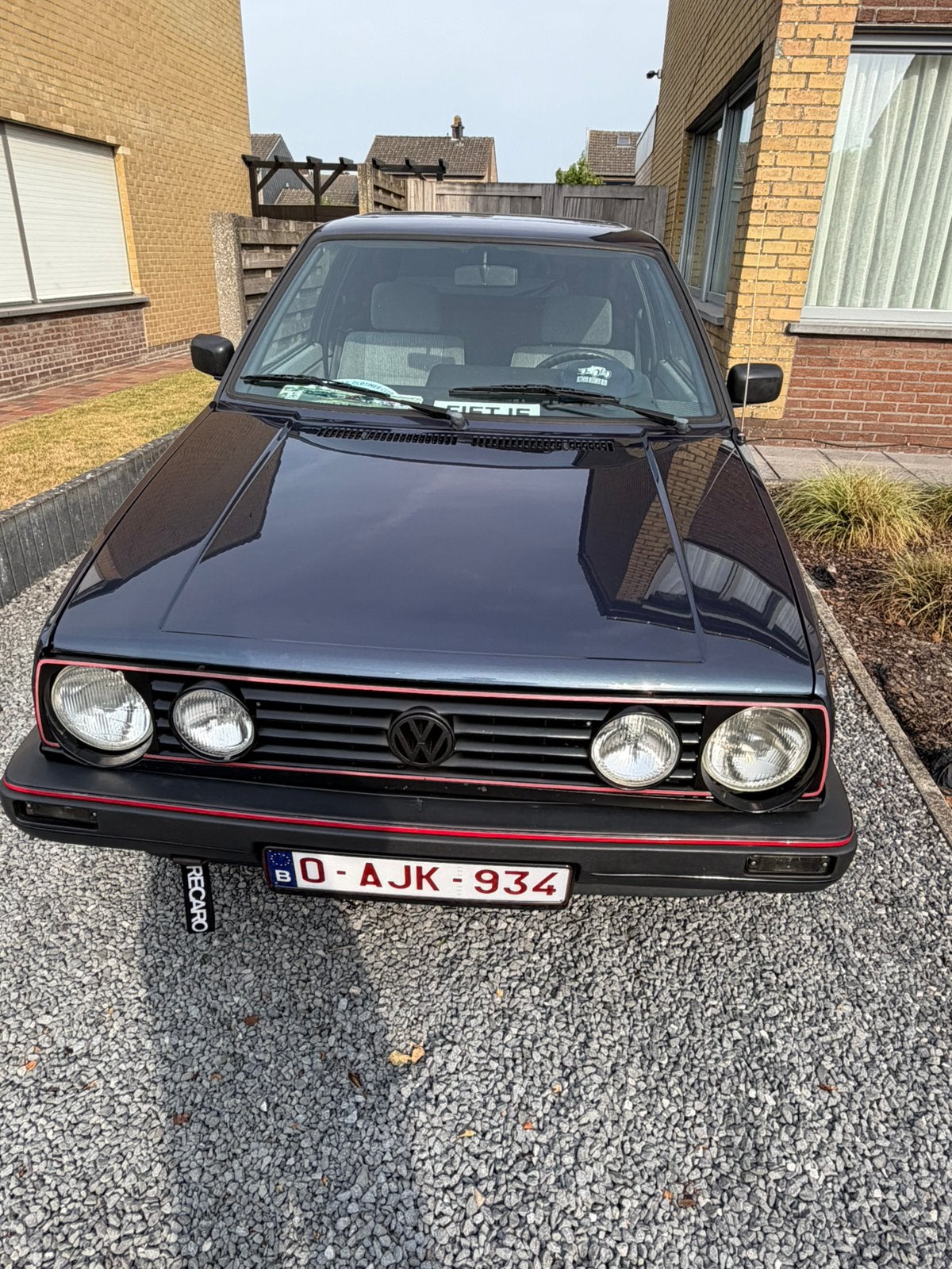 Golf 2, Stof, Blauw, Grijs, 66 kW