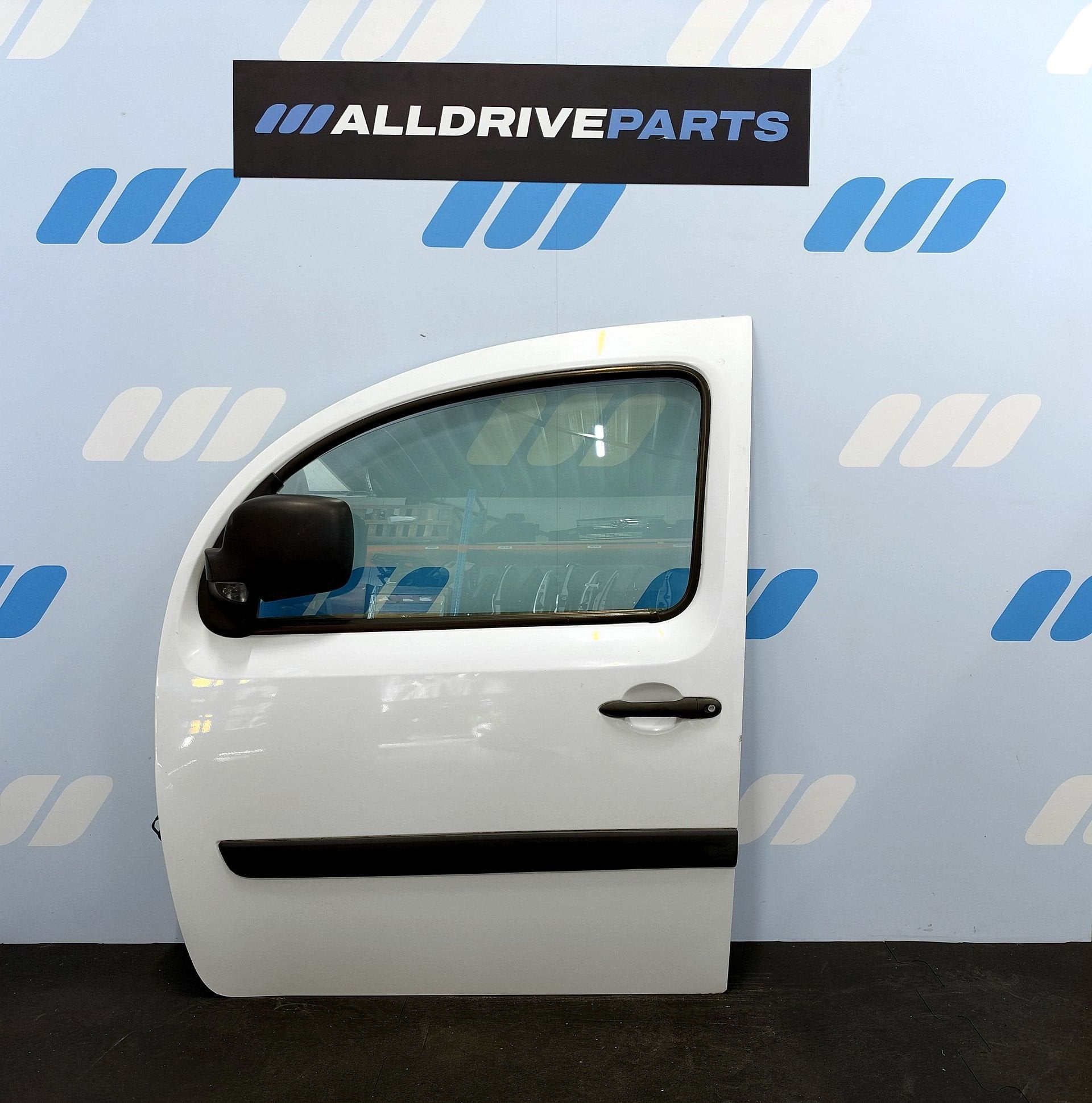 Renault Kangoo II porte avant gauche blanche 801015880R, -, Utilisé, Porte, -