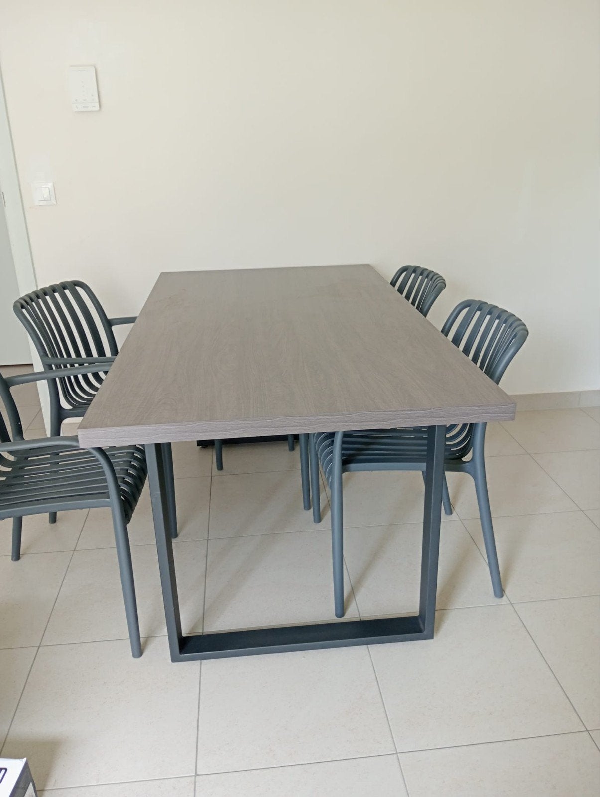 Tafel en stoel, Tuin en Terras, Ophalen, Stoel