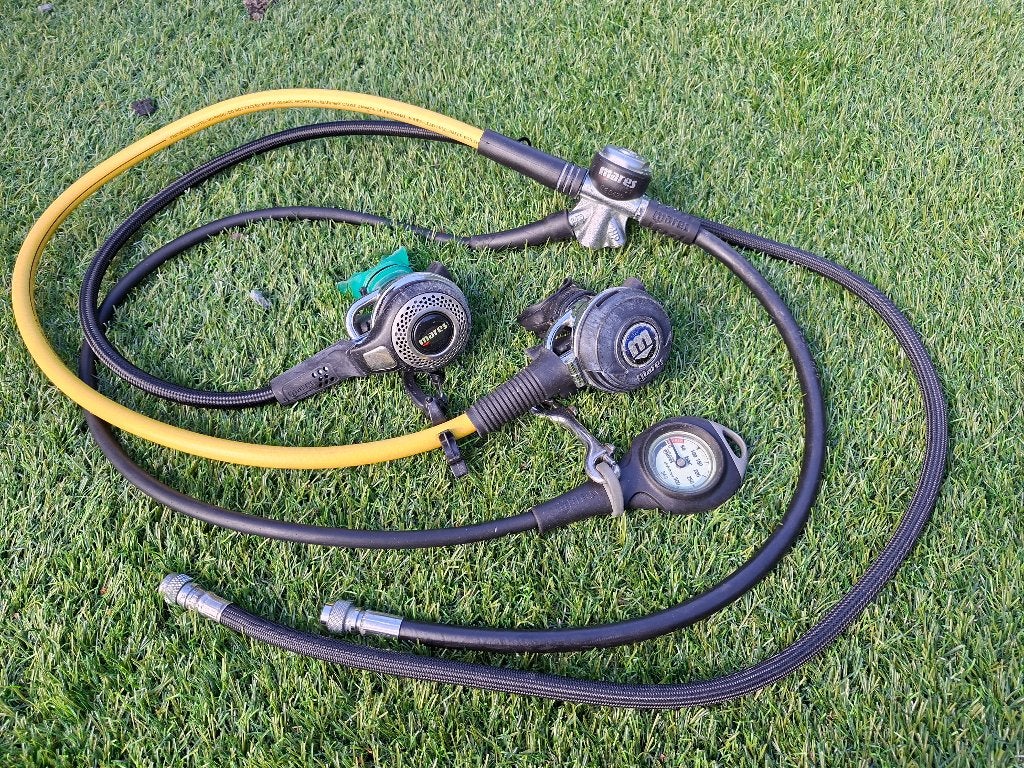 Mares MR 22/abyss Ademautomaat  set, Watersport en Boten, Ophalen, Gebruikt, Overige typen