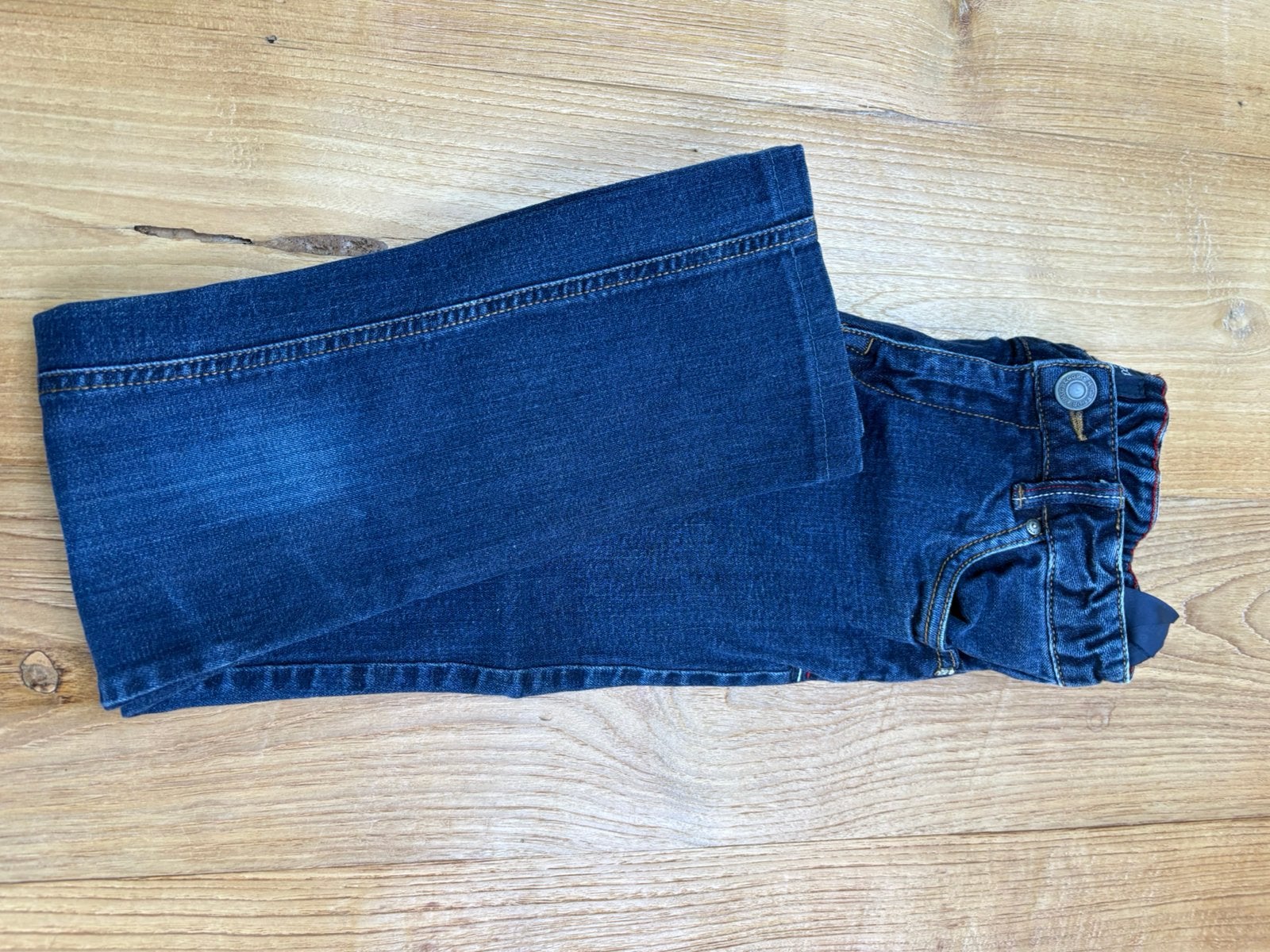 Donkerblauwe jeans McGregor maat 12, Kinderen en Baby's, Verzenden, Gebruikt, Jongen of Meisje, Broek