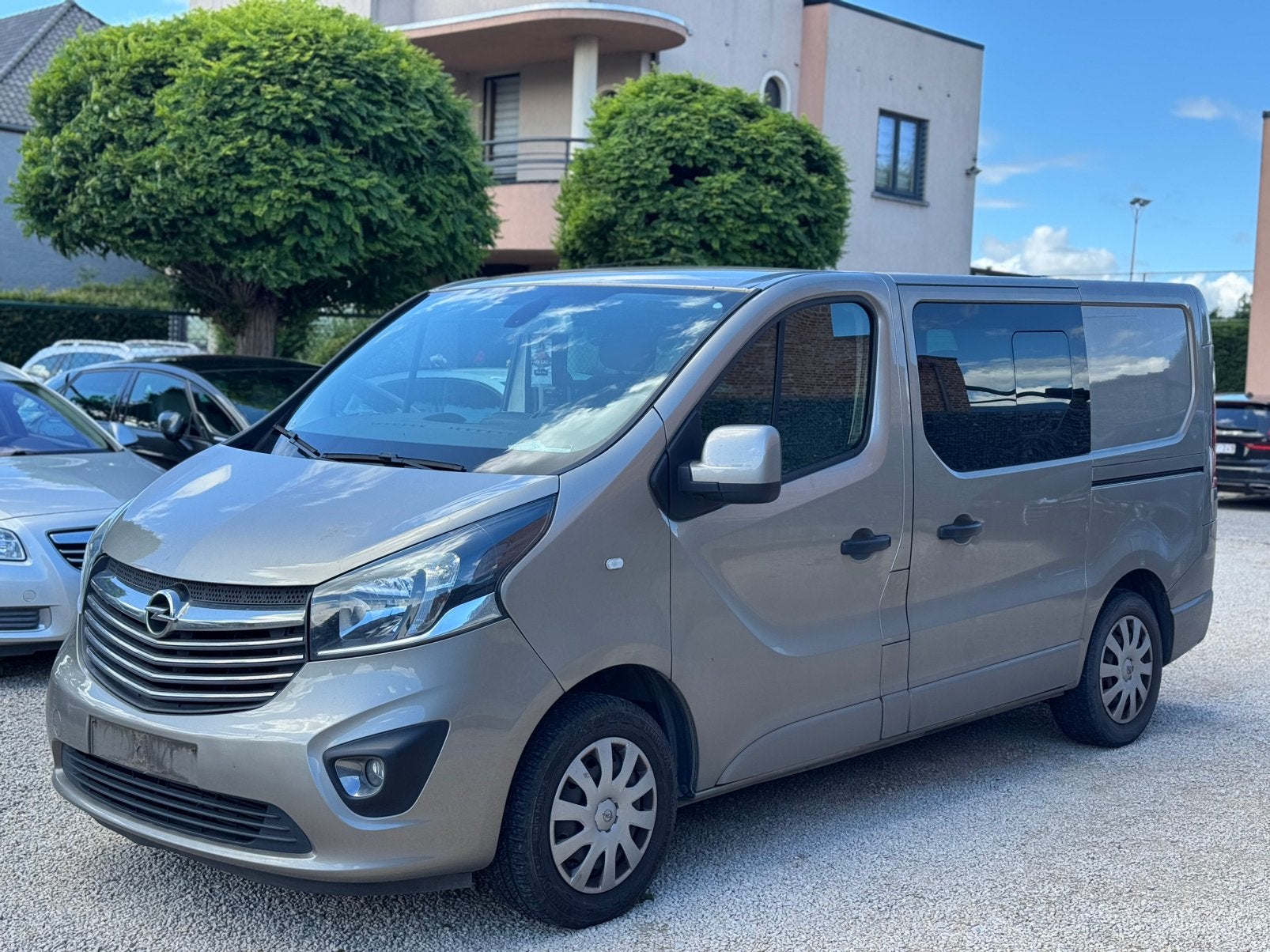 Opel Vivaro 1.6 CDTi 5pl. dubbel cabine EU6b Export, Auto's, Bestelwagens en Lichte vracht, Bedrijf, Te koop, ABS, Achteruitrijcamera