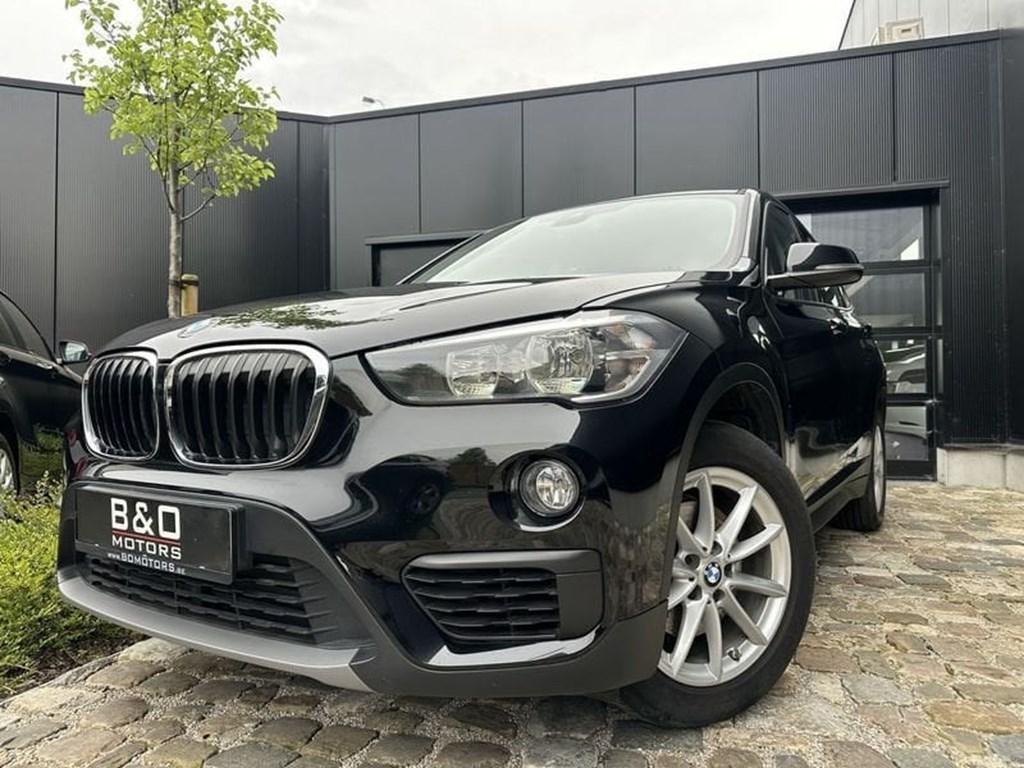 BMW X1 sDrive18i /GPS/verw stoel/PDC/elektr koffer/ Euro6/G, X1, Zwart, 140 pk, 103 kW