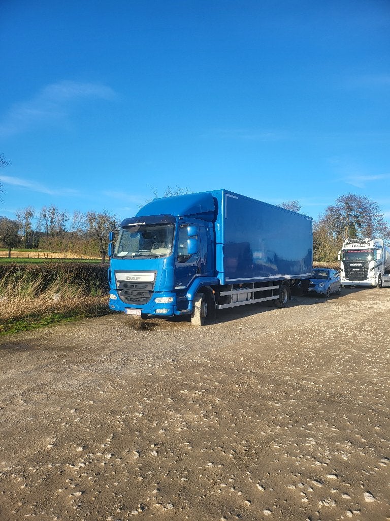 Daf lf250 automatische T truck te huur, Automaat, Euro 6, Blauw, Diesel