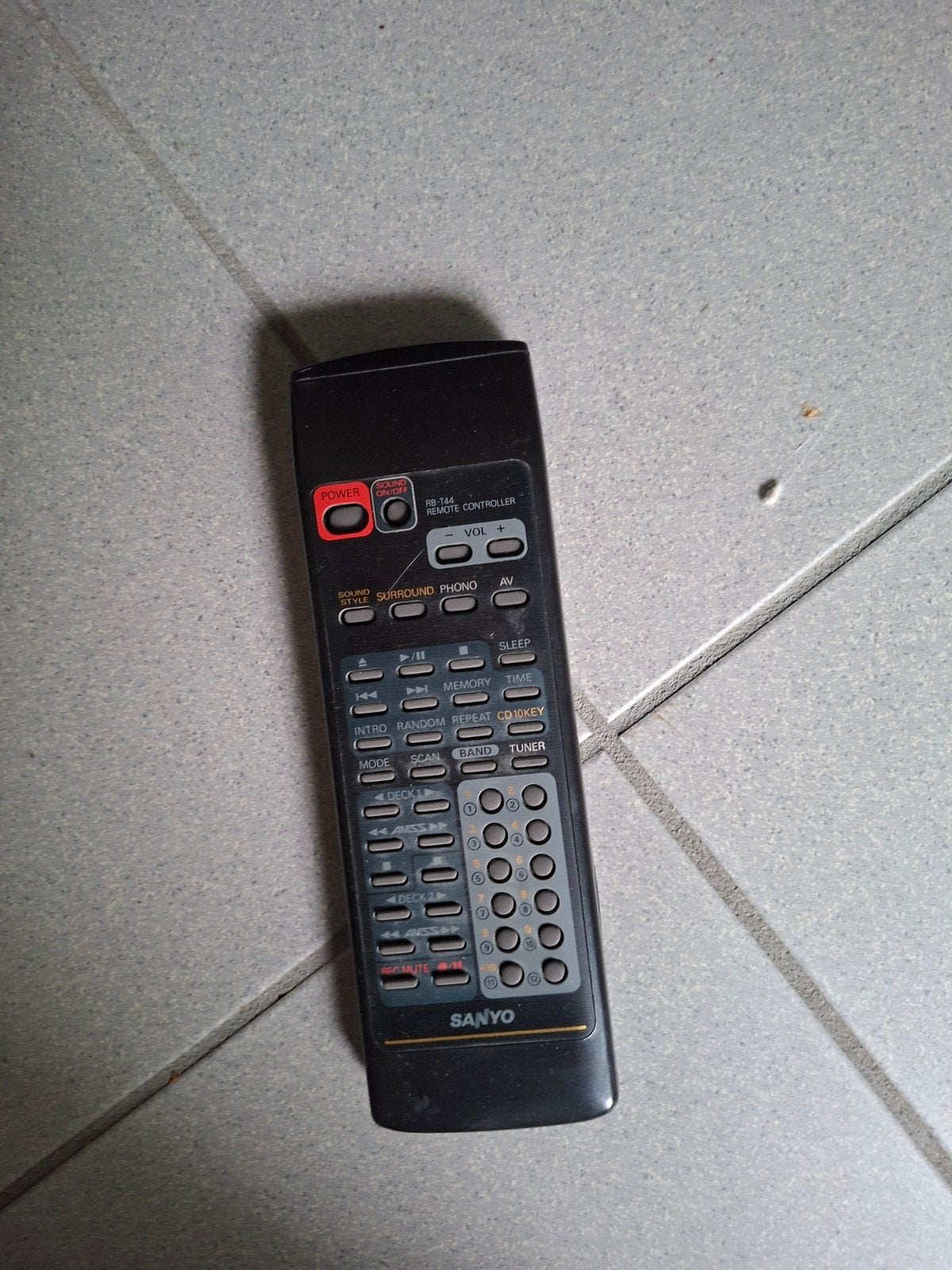 sanyo midi keten, Ophalen
