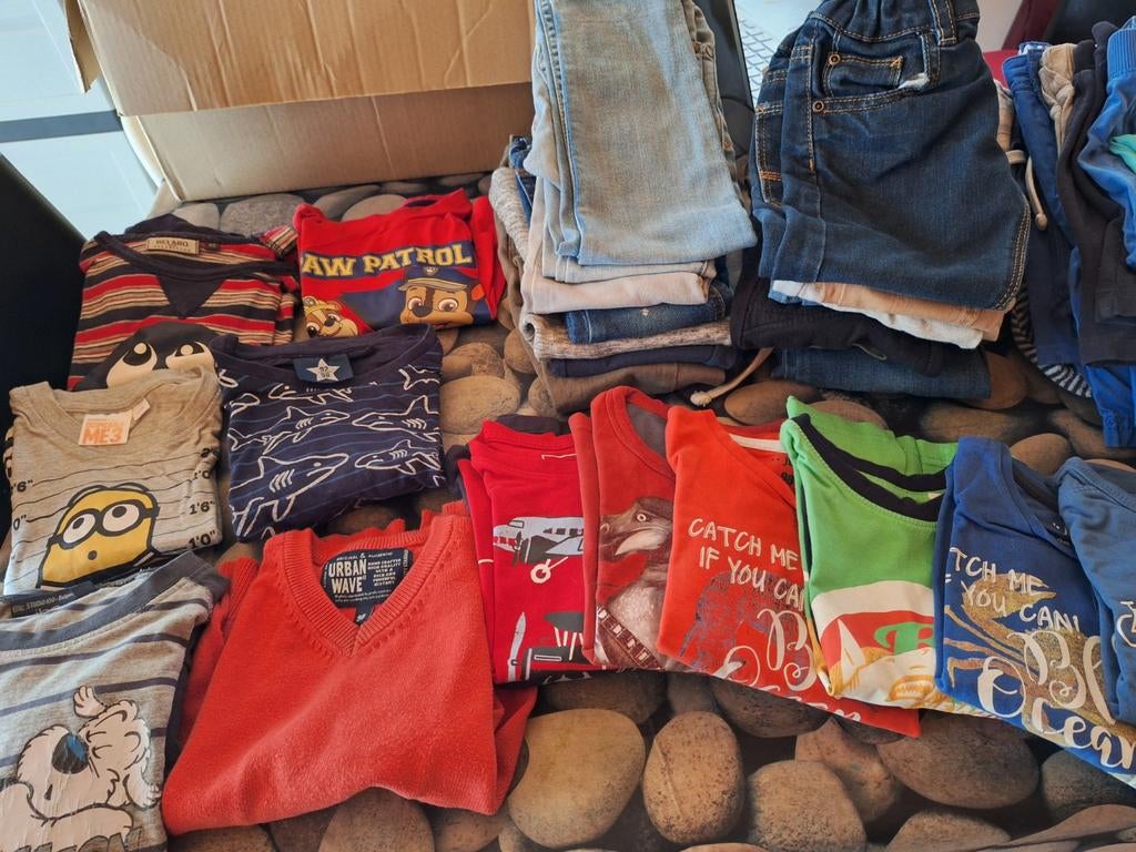 Pakket jongen 92 -98, Broek, short, trui, Ophalen, Jongen, Broek