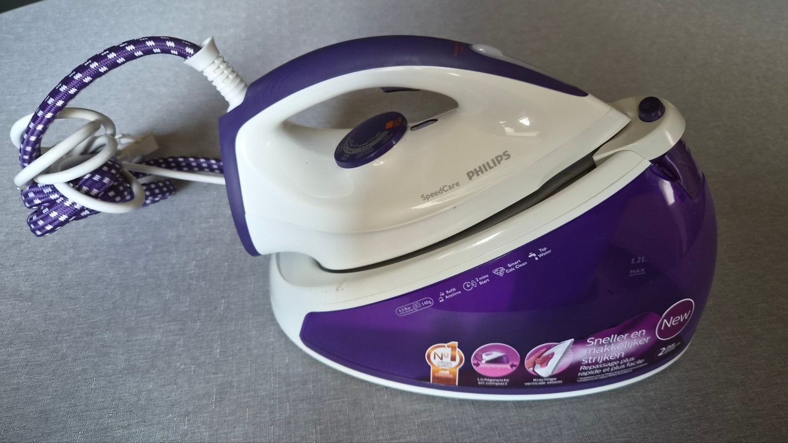 Centrale vapeur Speedcare Philips, Enlèvement