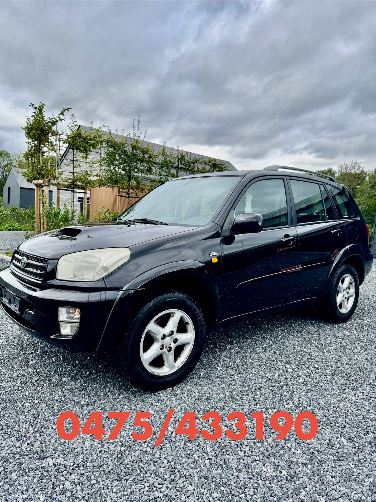 Toyota Rav4 2.0 D4D, Auto's, Zwart, Zwart, Leder, Particulier
