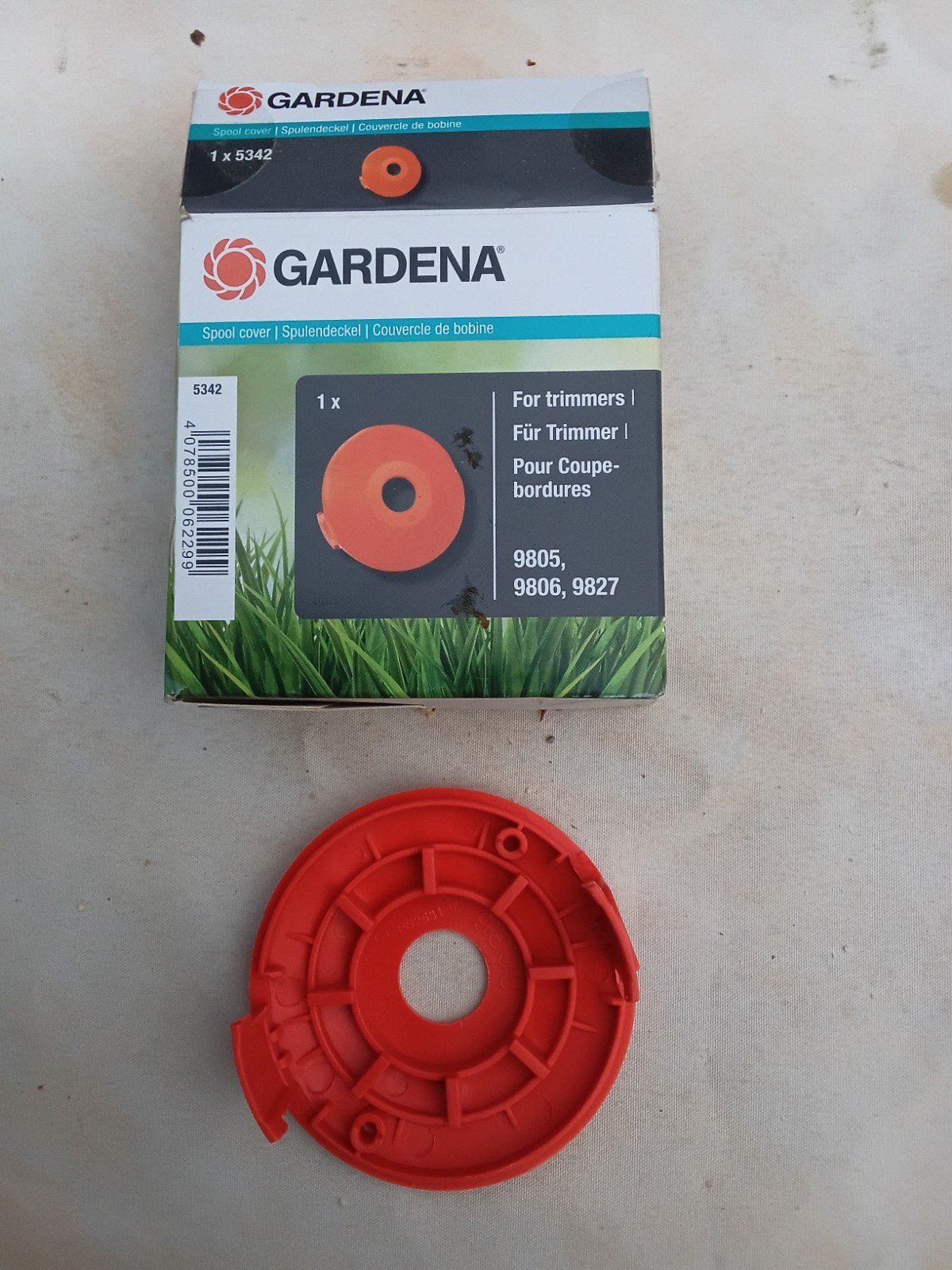 Couvercle de coupe-bordures Gardena 5342 (9805,9806,9827), Enlèvement, Neuf, Gardena