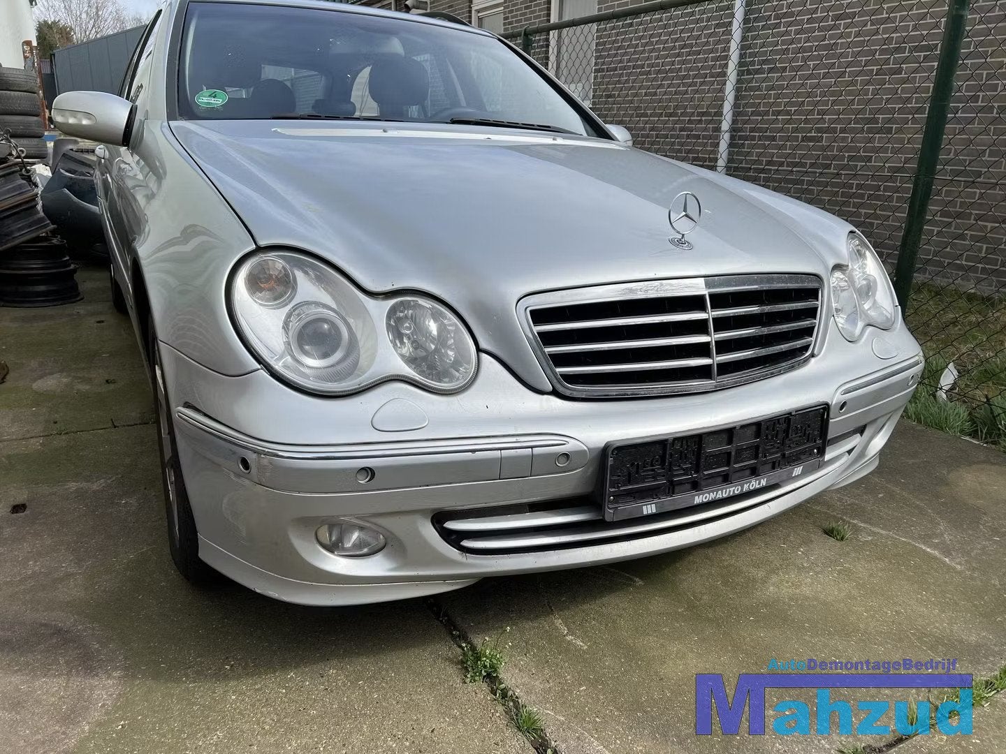 MERCEDES C-KLASSE W203 Zilver C775 voorbumper bumper voor 20, Autos : Pièces & Accessoires, Mercedes-Benz AG, Pare-chocs, Mercedes-Benz
