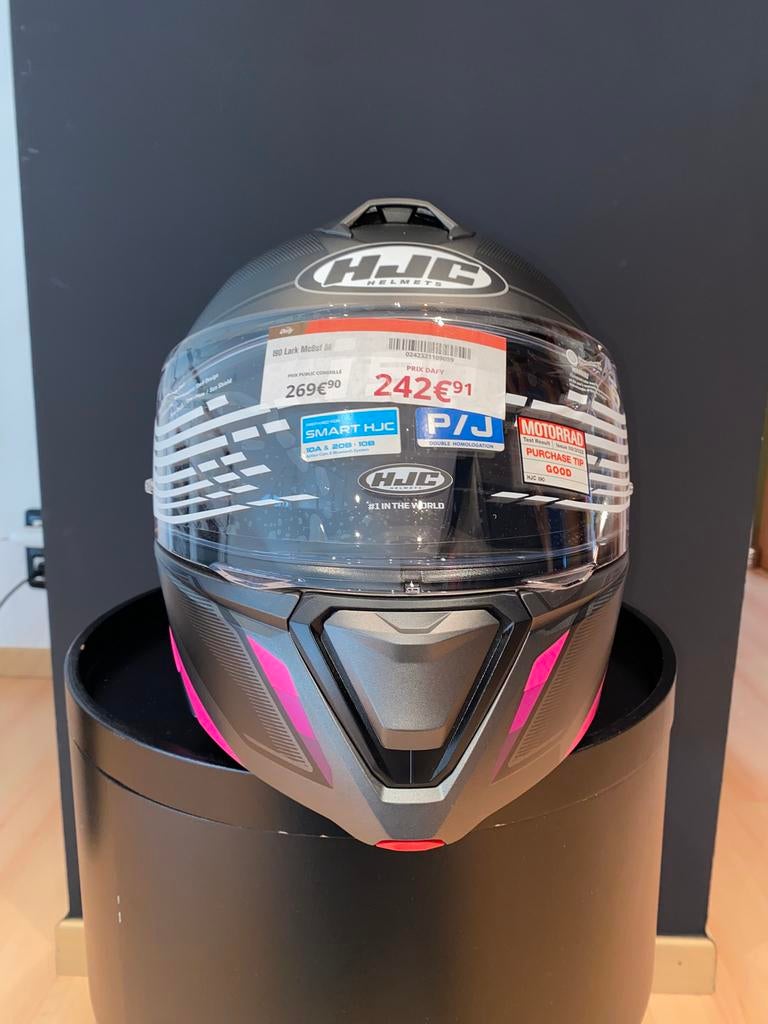 Casque Modulable HJC i90 Lark, Motoren, Kleding | Motorhelmen, Dames, Integraalhelm, M, HJC, Nieuw met kaartje, Ophalen