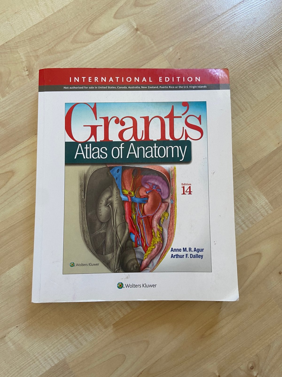 Grant’s Atlas of Atonomy - 14th edition, Enlèvement ou Envoi, Comme neuf