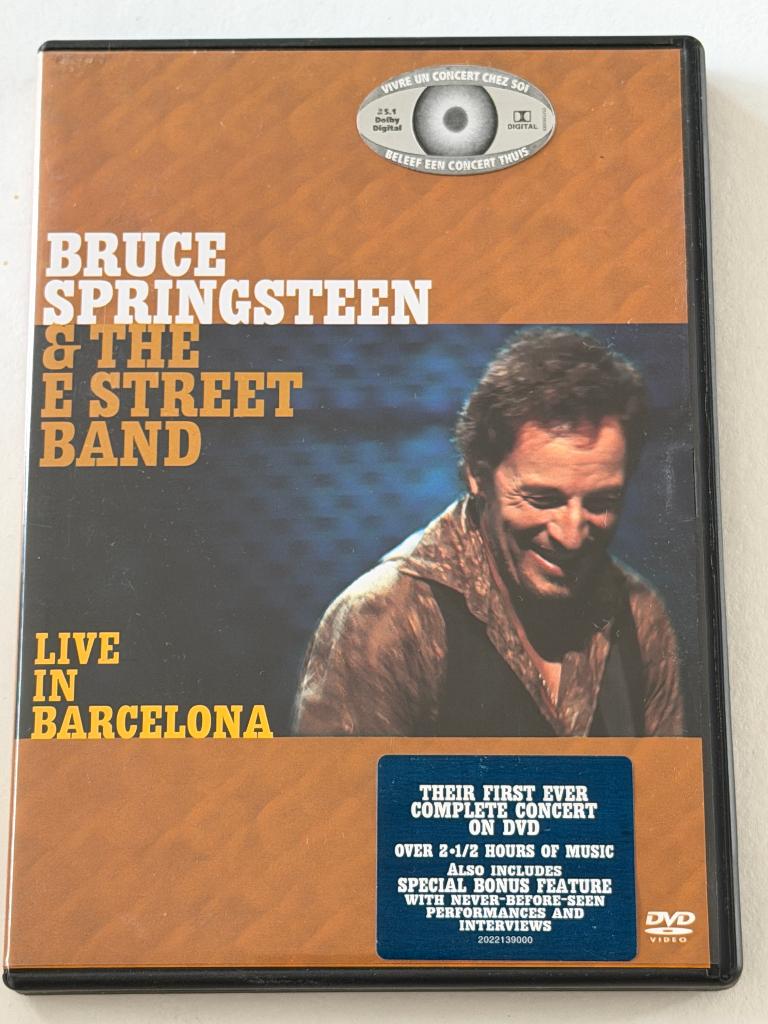 Bruce Springsteen & The E Street Band – Live In Barcelona, Alle leeftijden, Ophalen of Verzenden, Gebruikt, Muziek en Concerten