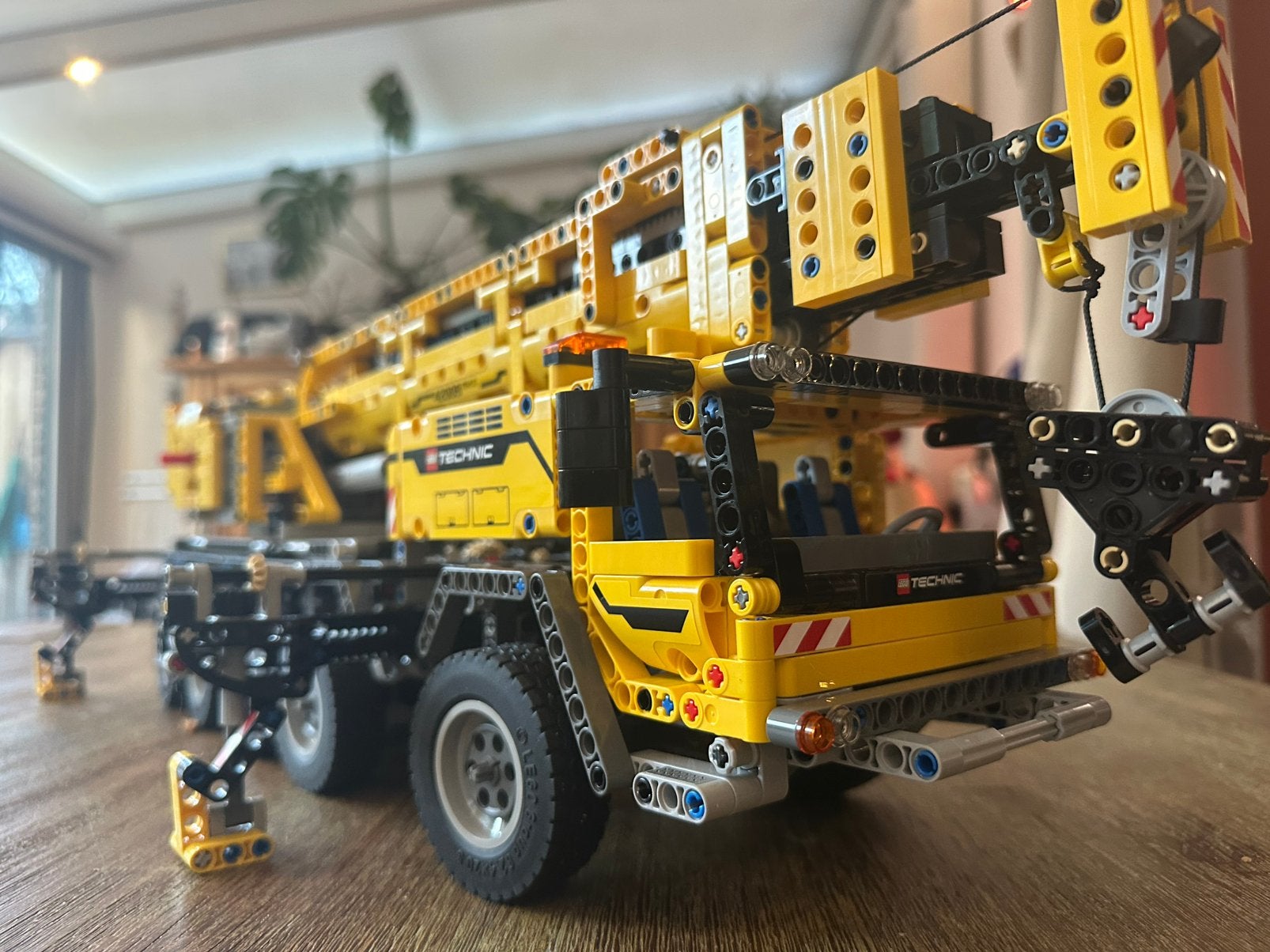Grue mobile Lego Technic 42009 avec fonctions électriques, Enlèvement ou Envoi, Lego, Ensemble complet, Comme neuf