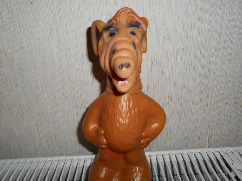 Alf: vintage figuur (shampoofles uit 1987), Ophalen of Verzenden, Zo goed als nieuw