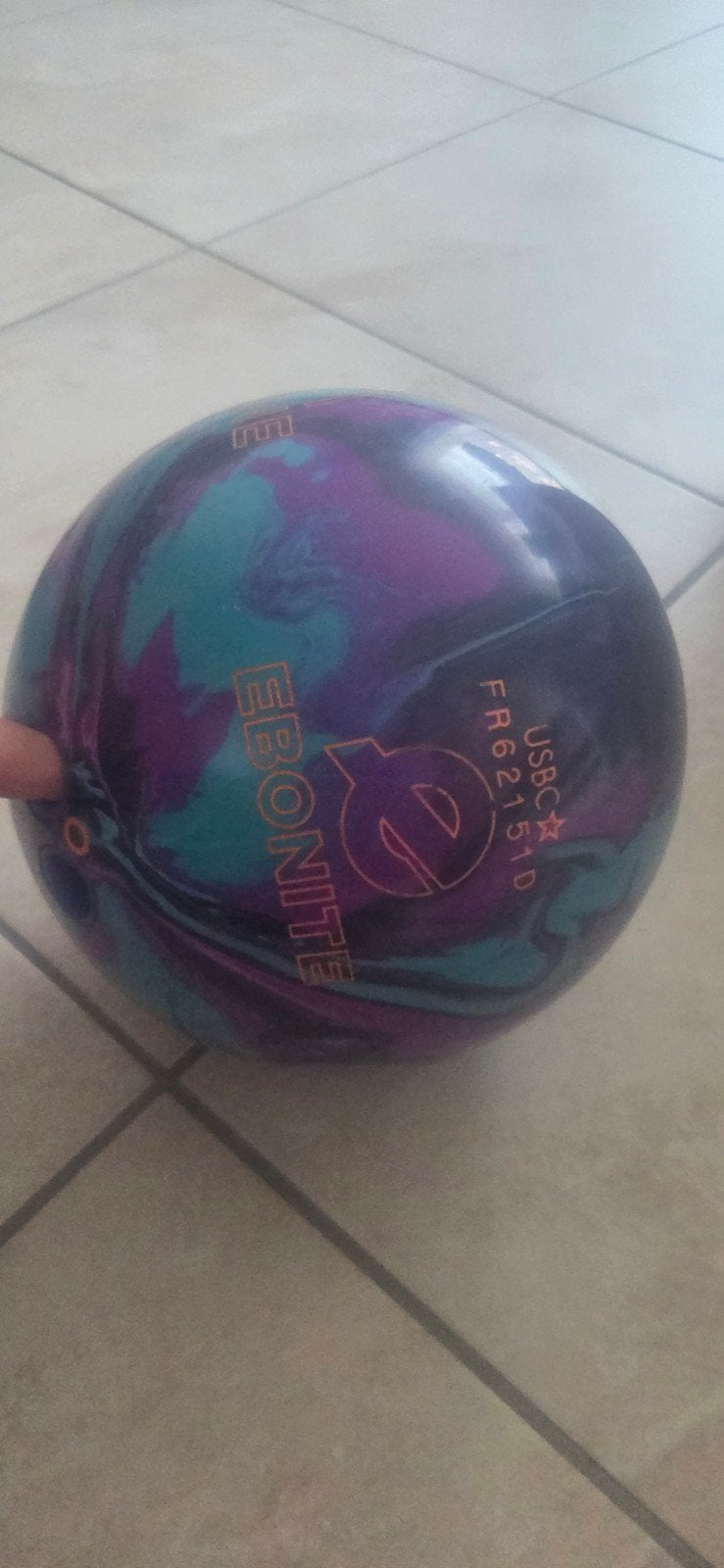 Boule Bowling  Ebonite Strike, Sports & Fitness, Bowling, Enlèvement ou Envoi, Boule