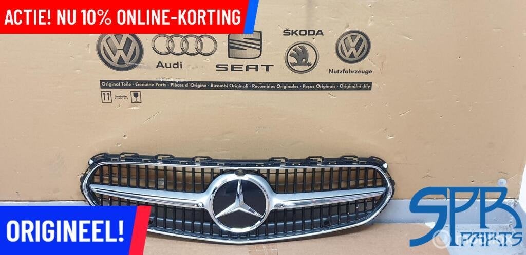 C-KLASSE 2021 W206 GRILL Grille A2068883900 360 CAMERA LOGO, Nieuw, Ophalen of Verzenden