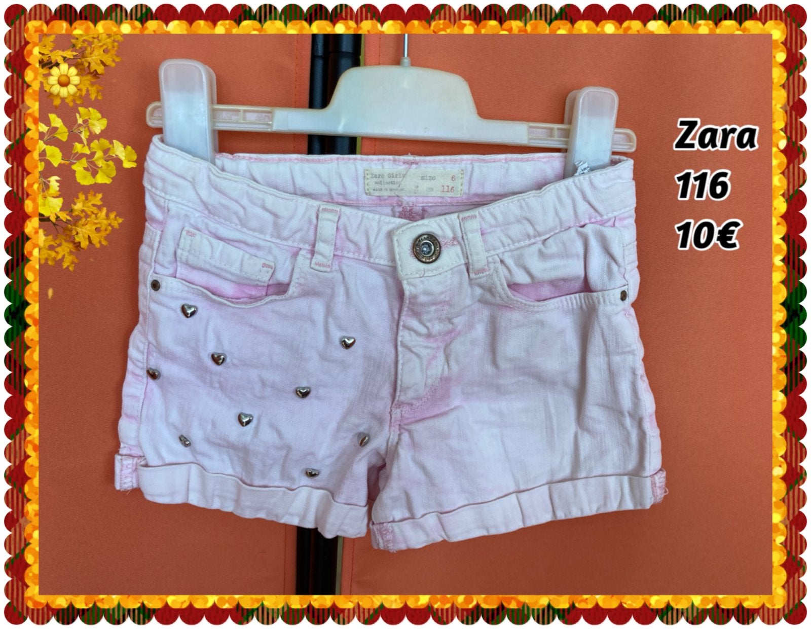 Short meisje 116. Zara, Enfants & Bébés, Vêtements enfant | Taille 116, Enlèvement ou Envoi, Fille