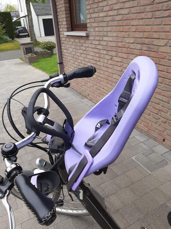 Fietsstoeltje met windscherm, Fietsen en Brommers, Fietsaccessoires | Fietsstoeltjes, Ophalen, Voetsteuntjes, Yepp (Thule), 0 t/m 18 kg