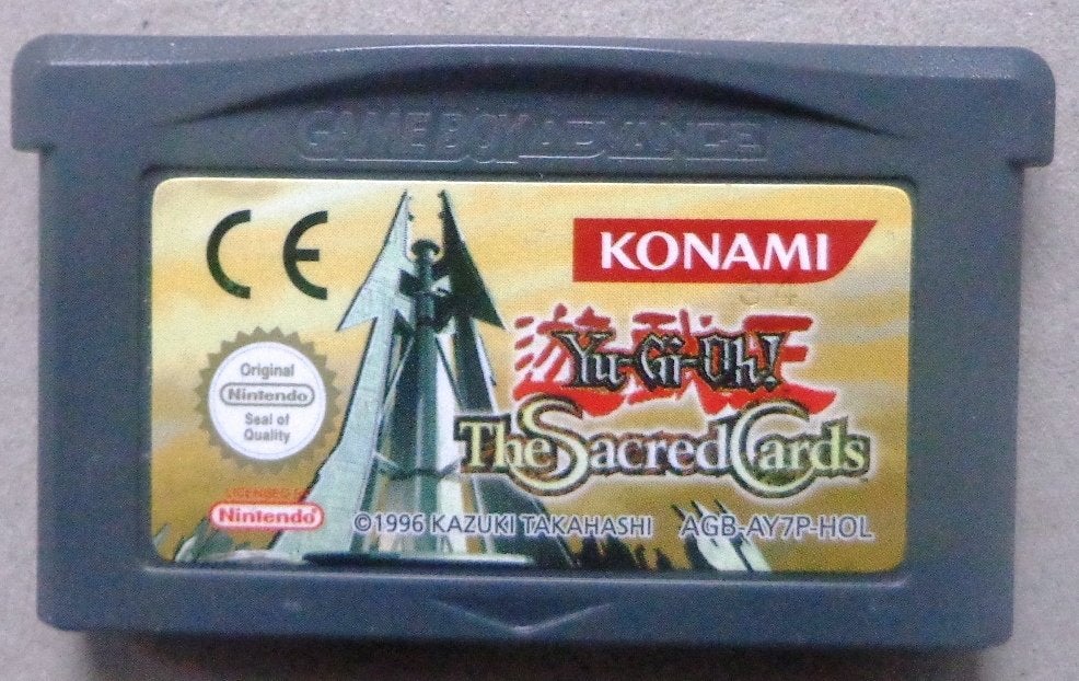 Yu-Gi-Oh The Sacred Cards voor de Gameboy Advance, Games en Spelcomputers, Ophalen of Verzenden, Gebruikt