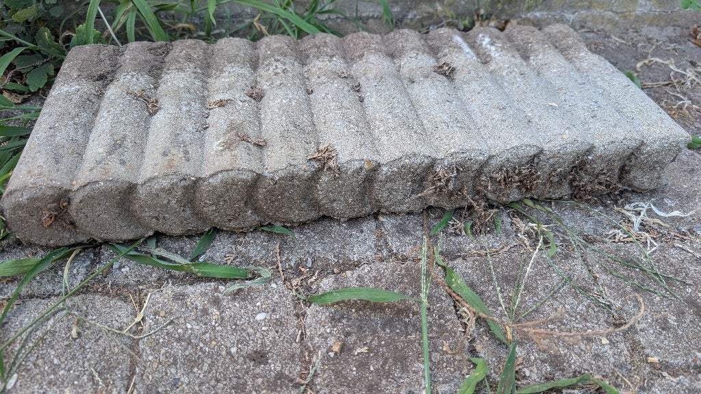 Boordstenen, Tuin en Terras, Ophalen, Gebruikt