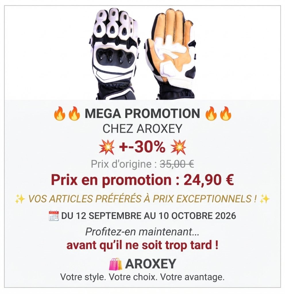 Gants de moto en cuir nouveau, Enlèvement ou Envoi, Neuf, avec ticket, Femmes, Gants