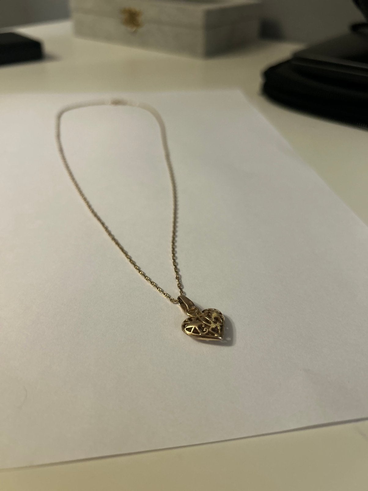 Gouden Damesketting 18 Karaat, Ophalen, Zo goed als nieuw, Goud, Goud