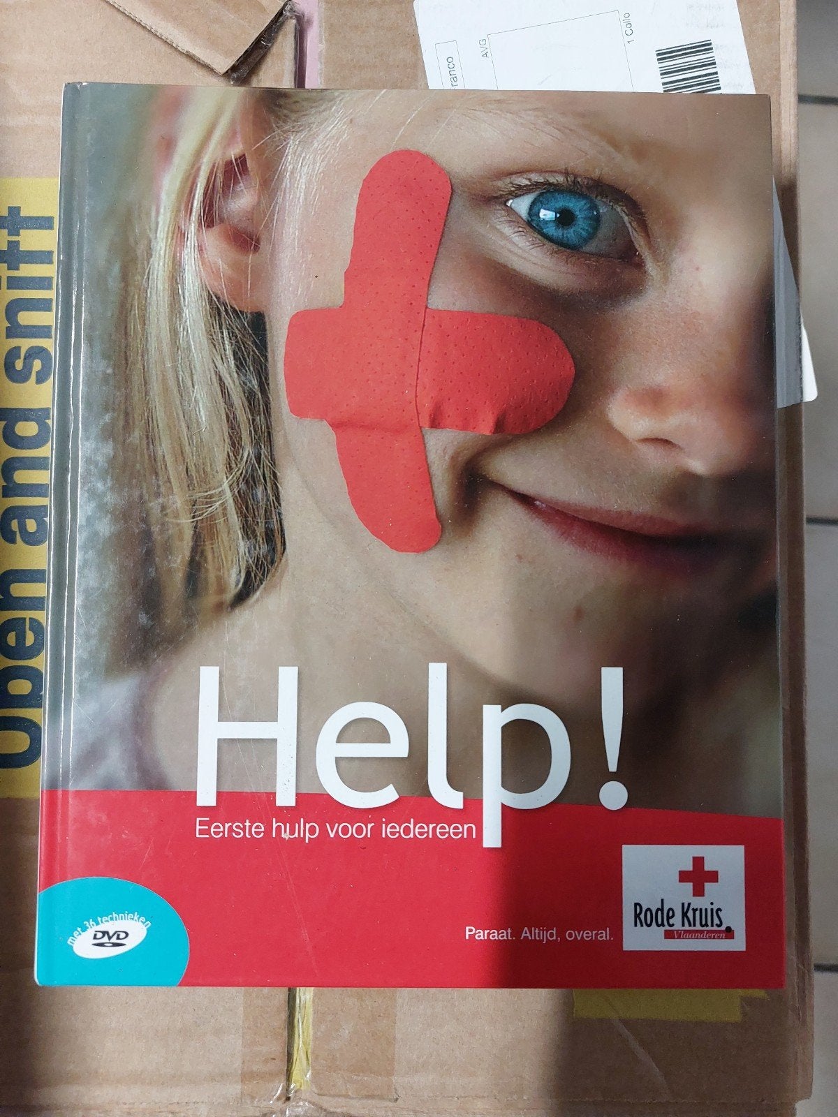 Boek Rode Kruis, Boeken, Advies, Hulp en Training, Ophalen