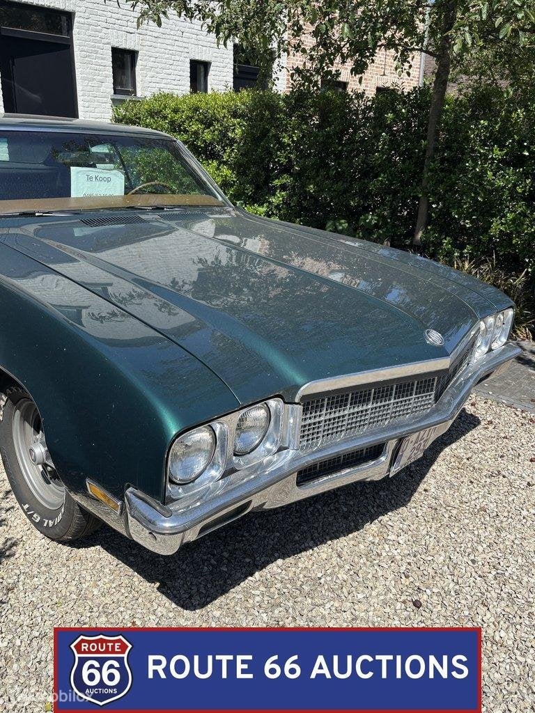 Buick Skylark | 1972 | Route 66 Auctions, Auto's, Zwart, Bedrijf, Handgeschakeld, Buick