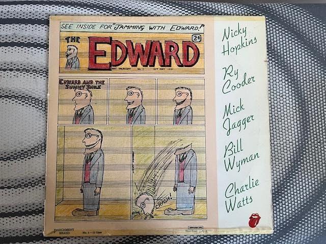 Stones Lp Jamming with Edward, Cd's en Dvd's, Ophalen of Verzenden, Gebruikt, Poprock